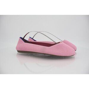 Rothy’s The Flat Women's Size 8 Pink Begonia Round Toe Slip on Flat Shoes
